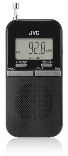 Raadiovastuvõtja JVC RAE411B, must v.
