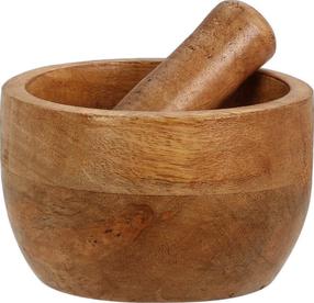 Grūstuvas Home Styling Collection, 10 cm, 6.5 cm, ruda sp.