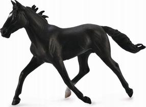Rotaļlietu figūriņa Collecta Standardbred Pacer Stallion Black 88645, 18.5 cm, melna krās.