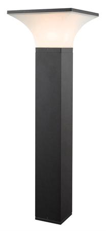 Pastatomas lauko šviestuvas Vagner SDH 7482-650, 18W, E27, IP20, pilka sp., 22 cm x 122 cm