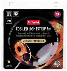 LED lente ActiveJet Aje-Cob, 19 W, 1800 lm, 3 m, IP20, 220 - 240 V
