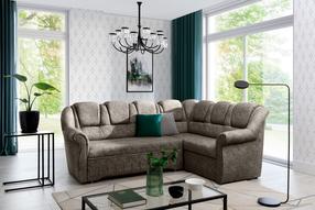 Kampinė sofa Lord II Dora 22, šviesiai ruda sp., dešininė, 190 x 243 cm x 105 cm