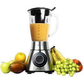 Kokteiļu blenderi Cecotec PerfectMix Power Black Titanium1300, nerūsējošā tērauda krās.