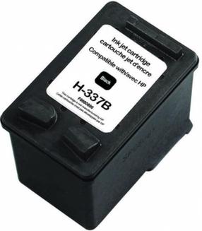 Картридж для струйного принтера Uprint H-337B-UP, черный цв.