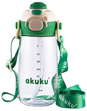 Gertuvė Akuku A0724, žalia sp., plastikas/silikonas, 0.48 l