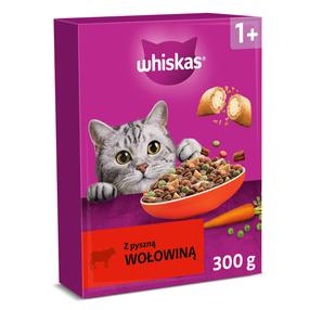 Sausas kačių maistas Whiskas Adult, 0.3 kg