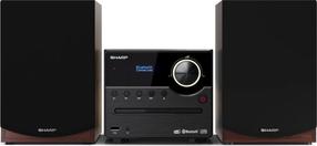 Музыкальный центр Sharp XL-B517D, 40 Вт, коричневый цв./черный цв.
