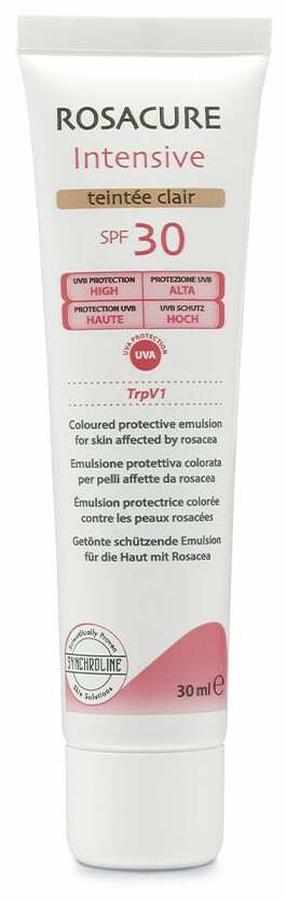 Sejas emulsija, ar krāsu Rosacure Intensive Cremcolor #Light, 30 ml, SPF 30