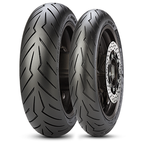 Motociklų padanga Pirelli Diablo Rosso Scooter 2153289 120 / 70 / R16, 57-H, D, D, 69 dB