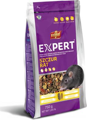 Maistas graužikams Vitapol Expert, žiurkėms, 0.75 kg