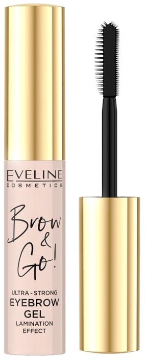 Гель для бровей Eveline Brow & Go!, 6 мл, прозрачный цв. -