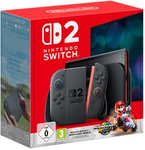 Žaidimų konsolė Nintendo Switch 2 + Mario Kart N2H002, 1 x USB-C, 256 GB