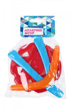 Игра для улицы Technok Flying Figures, 37 см x 25 см, синий цв./красный цв./oранжевый цв.
