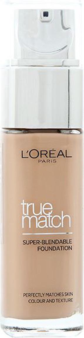 Skystas makiažo pagrindas L’Oréal Paris True Match Super Blendable, smėlio sp., d3-w3, 30 ml