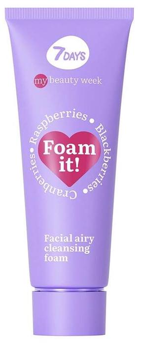 Очищающая пенка для лица 7days Foam it!, 80 мл