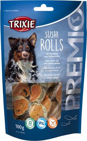 Skanėstas šunims Trixie Premio Sushi Rolls, žuvis, 0.1 kg