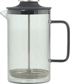  Kohvikann French Press AdHoc Impact, 0.600 l, läbipaistev v./hõbe v.