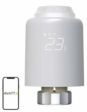 Термостатическая головка Avatto TRV07, M30 x 1,5