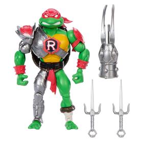 Фигурка-игрушка, c аксессуарами Mattel Masters Of The Universe Turtles Of Grayskull Raphael JBN01, серебристый цв./красный цв./зеленый цв.