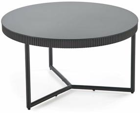 Kavos staliukas Cosmo, juodas, 80 cm x 80 cm x 45 cm