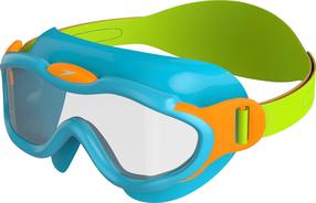 Плавательная маска Speedo Sea Squad Junior, синий цв./зеленый цв.