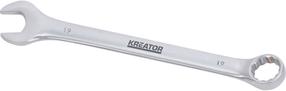 Kombineeritud mutrivõti Kreator, 225 mm, 19 mm