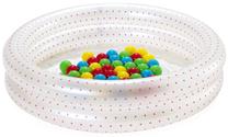 Baseinas su kamuoliukais Bestway 51141, ⌀ 91 cm, (spalva/dizainas parenkami atsitiktine tvarka)