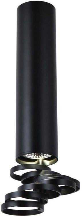 Šviestuvas lubų Candellux Tube 2282763, GU10, 1 x 50 W, juoda sp. / juoda sp.