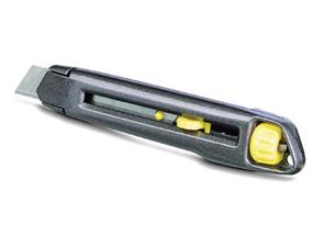 Peilis Stanley 0-10-018, 19 cm, plastikas/nerūdijantysis plienas/metalas