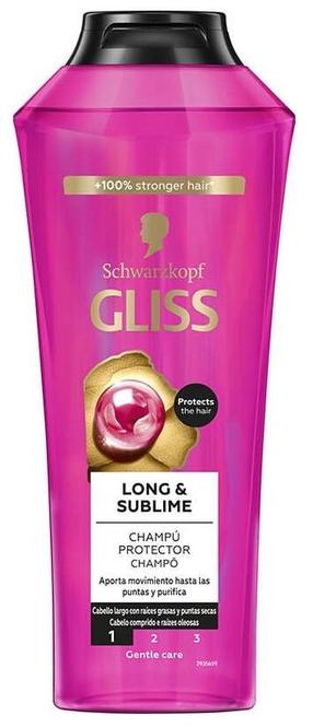Šampūnas Schwarzkopf Gliss Long & Sublime, 400 ml