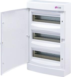 Modulinis skydas ETI ECT36PO-S, virštinkinis, IP40, 36 mod., balta sp.