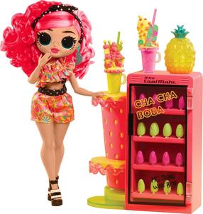 Кукла с аксессуарами L.O.L. Surprise! Sweet Nails Pinky Pops 50384, 15 см, красный цв.