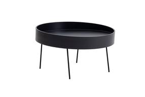 Kafijas galdiņš Kalune Design Ilo, antracīta krās., 80 cm x 80 cm x 47 cm
