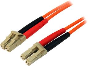 Tinklo kabelis StarTech Fiber Optic 50FIBLCLC3 LC Optic, LC Optic, 3 m, oranžinė sp.