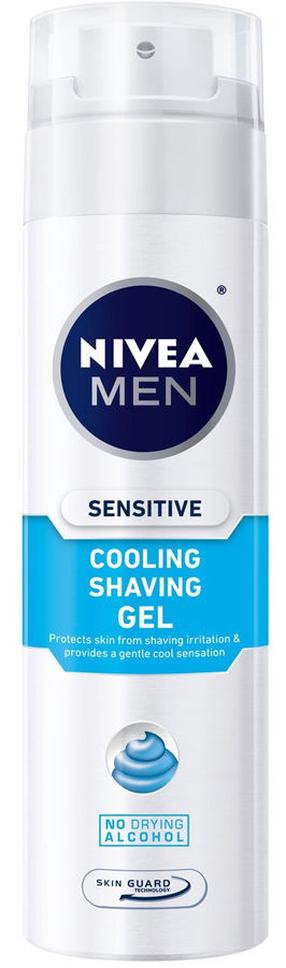 Skutimosi gelis Nivea Men Sensitive Cooling, 200 ml