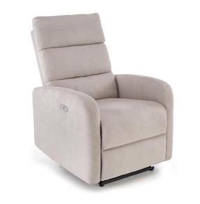 Atlošiamas krėslas Leisure Furniture Carino, šviesiai smėlinė, 95 cm x 75 cm x 107 cm
