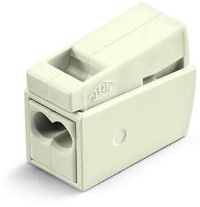 Laidų jungė Wago 224-112, 2x 0,5-2,5 mm², 24 A, balta sp., 5 vnt.