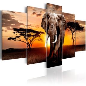 Reprodukcija Artgeist Elephant Migration N7049-DK, 200 cm x 100 cm