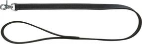 Koera rihm Trixie Rustic Heartbeat TX-18980, must v., M-L