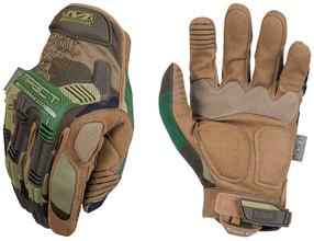 Рабочие перчатки Mechanix Wear M-Pact Woodland Camo MPT-77-009, коричневый цв./зеленый цв., M, 2 шт.