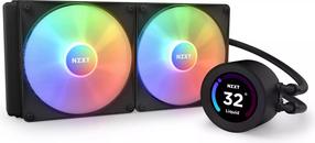 Водяной охладитель для процессора NZXT Kraken Elite 280 RGB, 143 мм x 30 мм