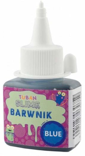 Piederumi, krāsviela Tuban Slime, zila krās.
