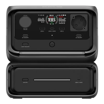 Nešiojamas įkroviklis (Power bank) EcoFlow River 3 Max, 155700 mAh, 600 - 1200 W, juoda sp.
