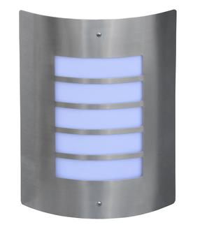 Sieninis lauko šviestuvas I-Watts, 40W, E27, IP44, sidabro sp.