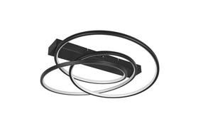 Lampa griesti Trio Darvin 649110132, LED, 2300 - 4000 °K, 1 x 36 W, melna krās. / melna krās.
