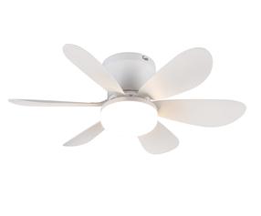 Griestu ventilators ar lampu RL Lund R67462131, 8 W, 1 gab., balta krās.