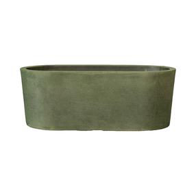 Lillepott Domoletti M-18C32, spw, 32 cm x 16 cm, Ø 32 cm, roheline v.