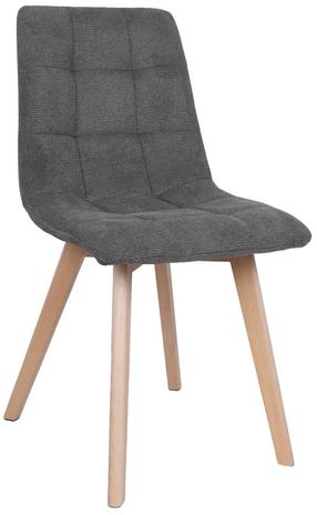 Valgomojo kėdė Home4you Makia, matinė, pilka sp., 46 cm x 56 cm x 88.5 cm