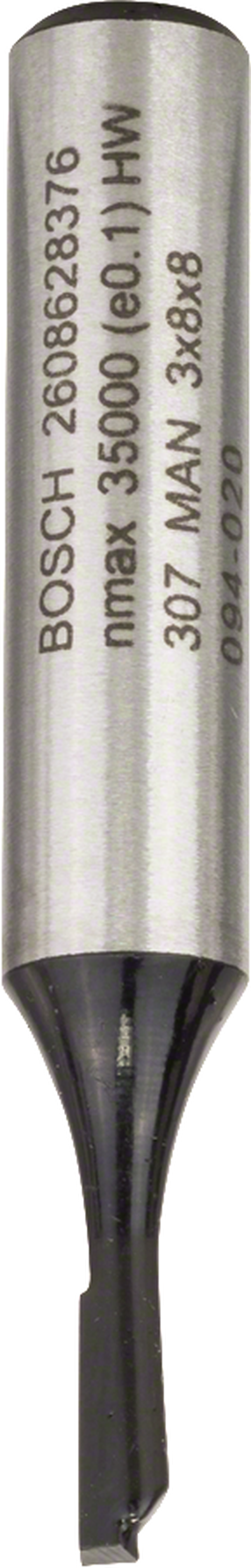 Frēze Bosch 2608628376, noapaļots, 51 mm x 3 mm