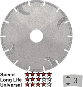 Griešanas disks Samedia Gav, 180 mm x 2 mm x 22.23 mm